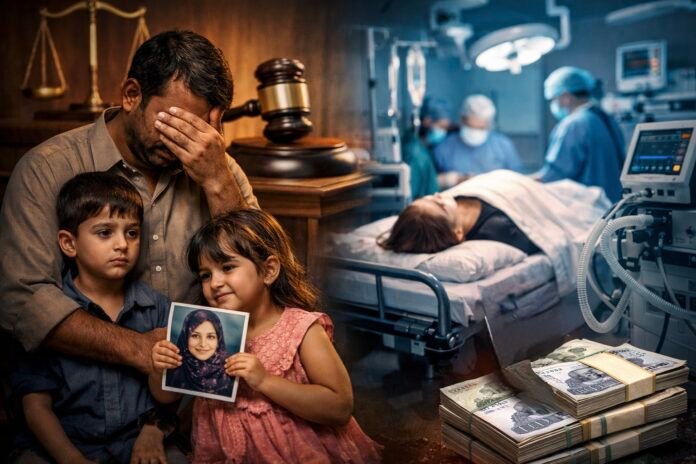 ڈاکٹر کی مبینہ غفلت، خاتون کی ہلاکت؛ عدالت کا نجی میڈیکل سینٹر کو 2 کروڑ روپے ہرجانہ ادا کرنے کا حکم